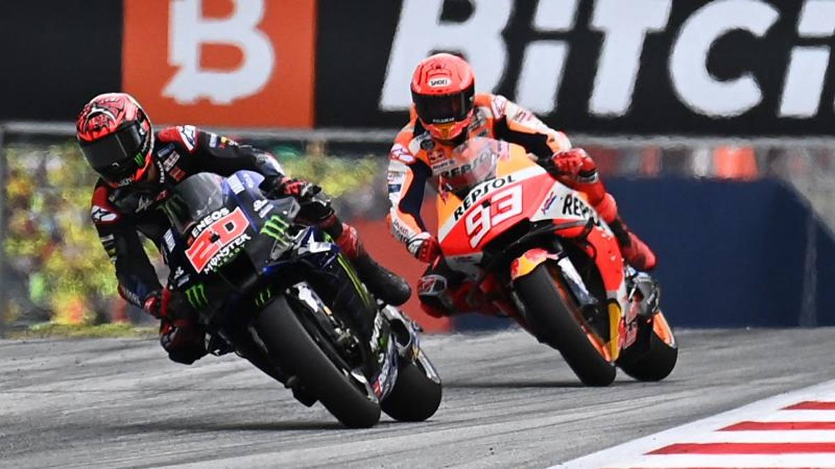 Aragon: Marquez cerca il settebello, Quartararo la prima gioia della Francia