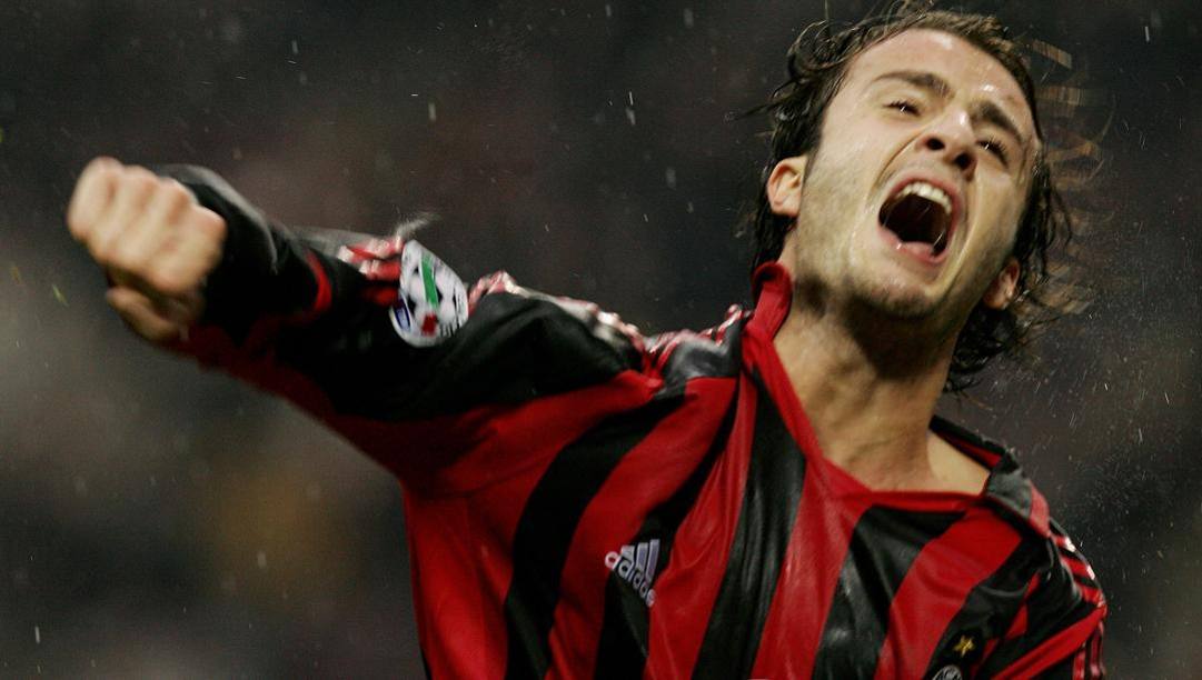 Alberto Gilardino, oggi 39 anni, ha vinto la Champions 2007 col Milan. Afp 