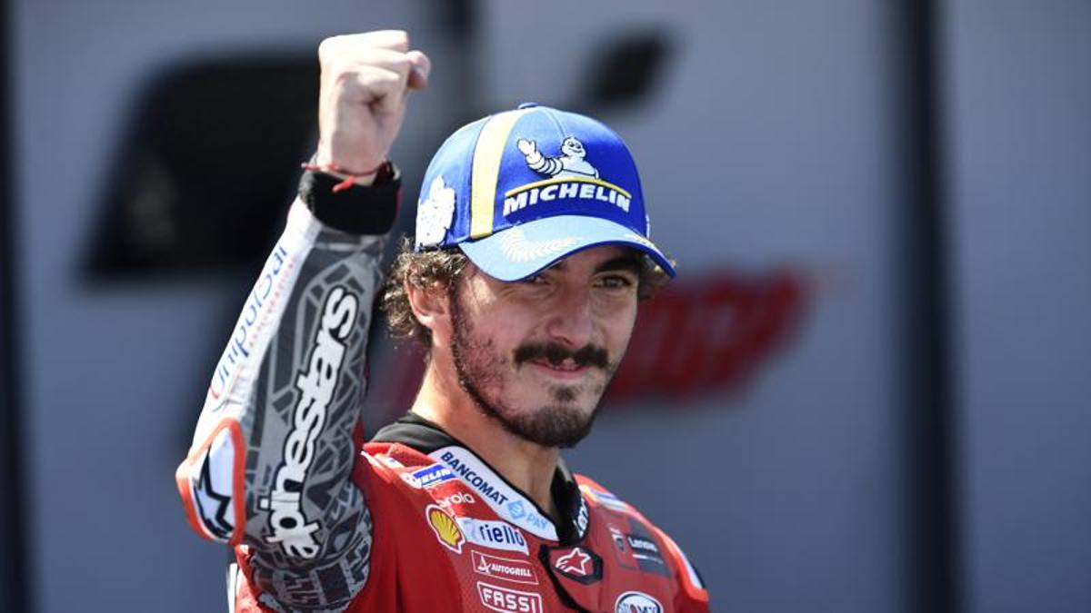 Bagnaia: “Un sogno che si realizza”. Marquez: “Ero al limite col fisico e la moto”