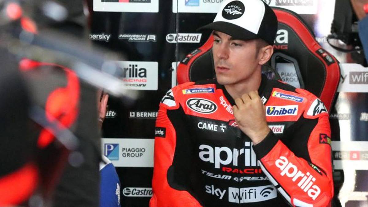 Viñales fa lo studente: “A Misano per girare, studiare e conoscere la Aprilia”