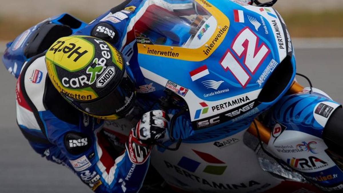 Misano, Luthi comanda le FP1 bagnate. Bene Bezzecchi e Bulega