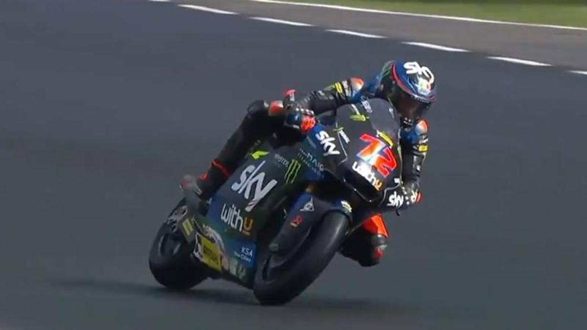 Misano, Bezzecchi 1° nelle FP2 con la pioggia, poi A. Fernandez e Chantra