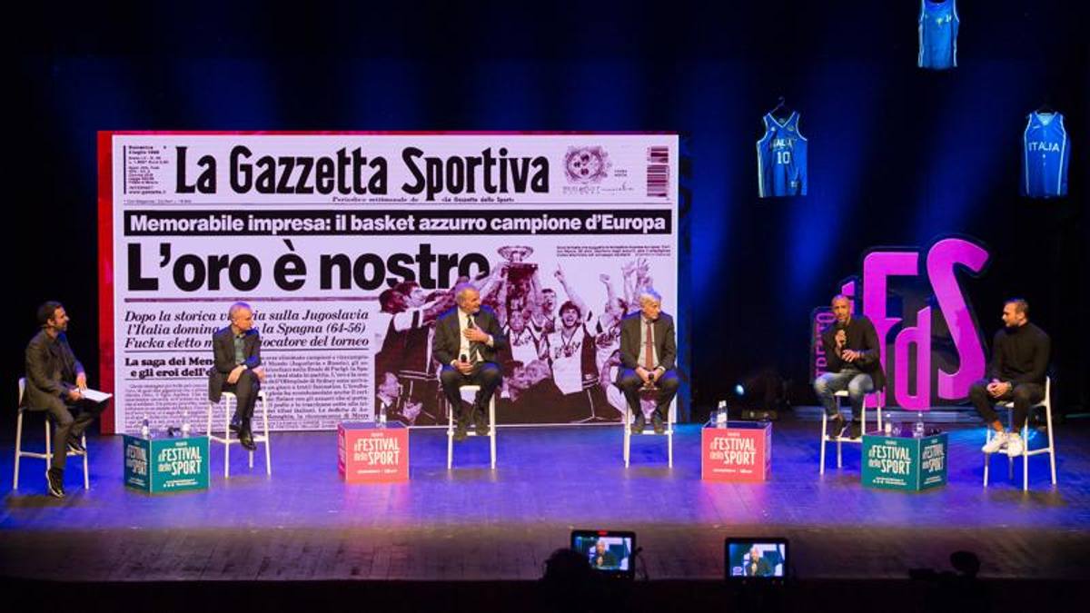 Petrucci, Sacchetti, Tonut, Myers e Marzorati: che quintetto per i 100 anni della Fip