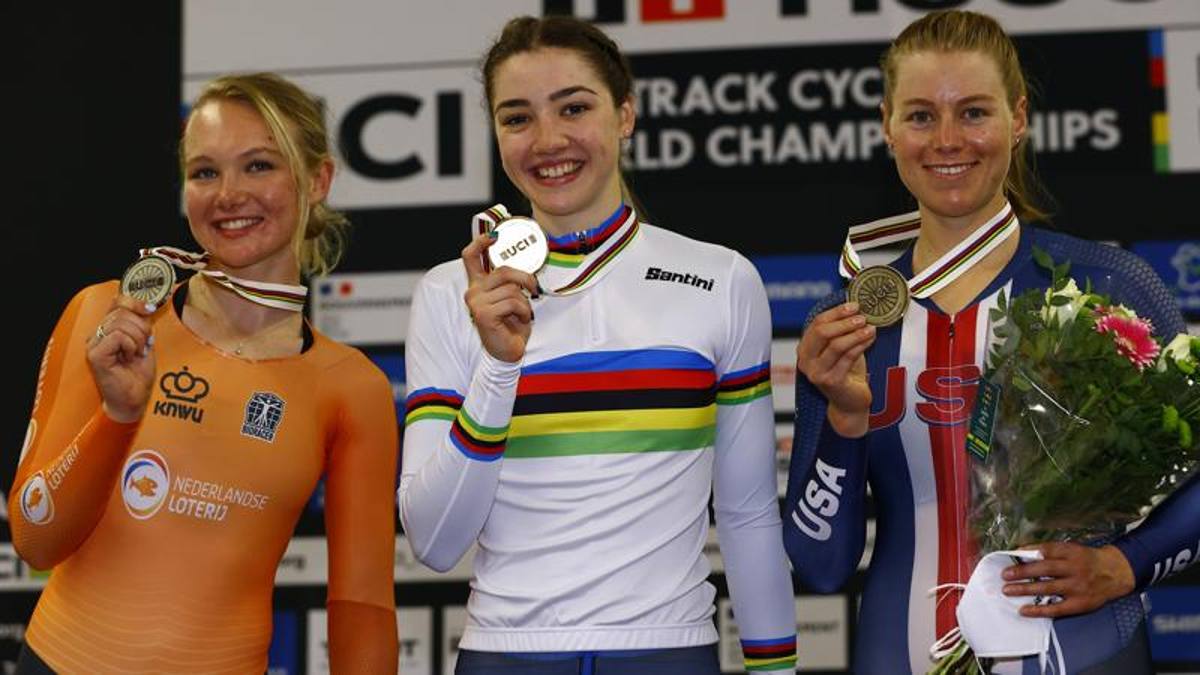 Mondiali pista, Martina Fidanza regina dello scratch: è oro: “Mi sembra un sogno”