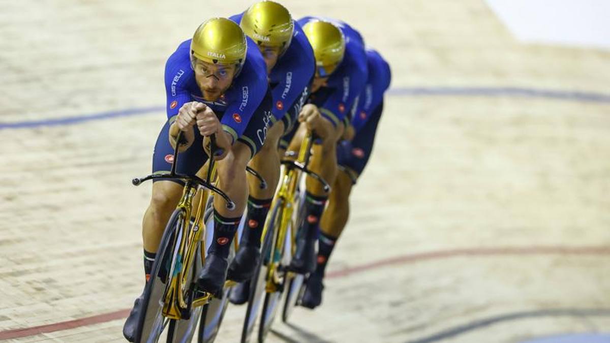 Mondiali pista, Ganna e il quartetto dei fenomeni contro la Francia per l’oro