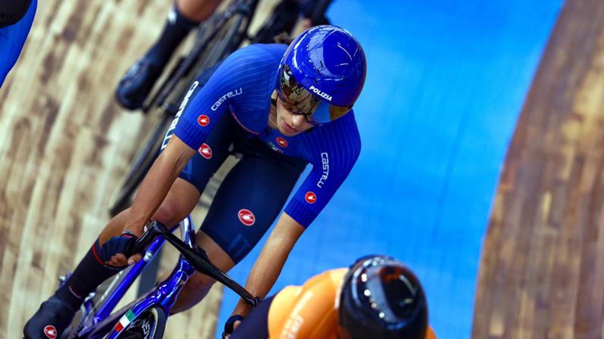 Balsamo è di bronzo nell’Omnium. Vendicata la caduta olimpica