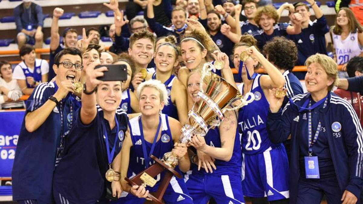 Festa a Pescara, la Nazionale sorde conquista l’Europa