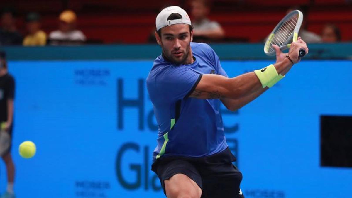 Vienna Atp, Berrettini beats Popyrin in the 1st round