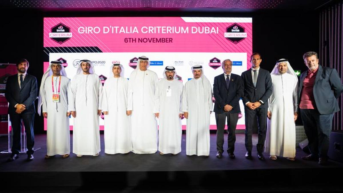 Criterium del Giro d’Italia all’Expo Dubai: Ganna, Bernal, Viviani e Sagan