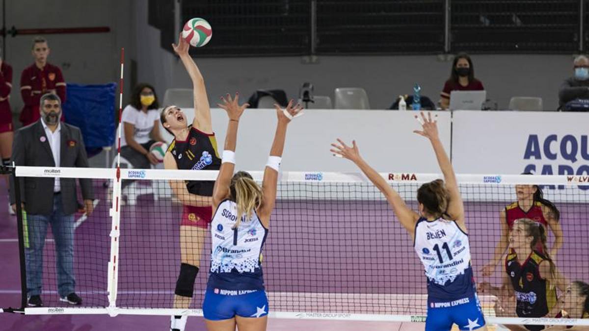 A1 donne, uragano Klimets: Roma supera Firenze in rimonta
