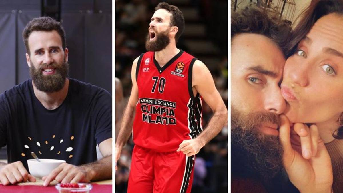 Gigi Datome sempre più re di Milano tra la fidanzata collega, i libri e le colazioni da campione