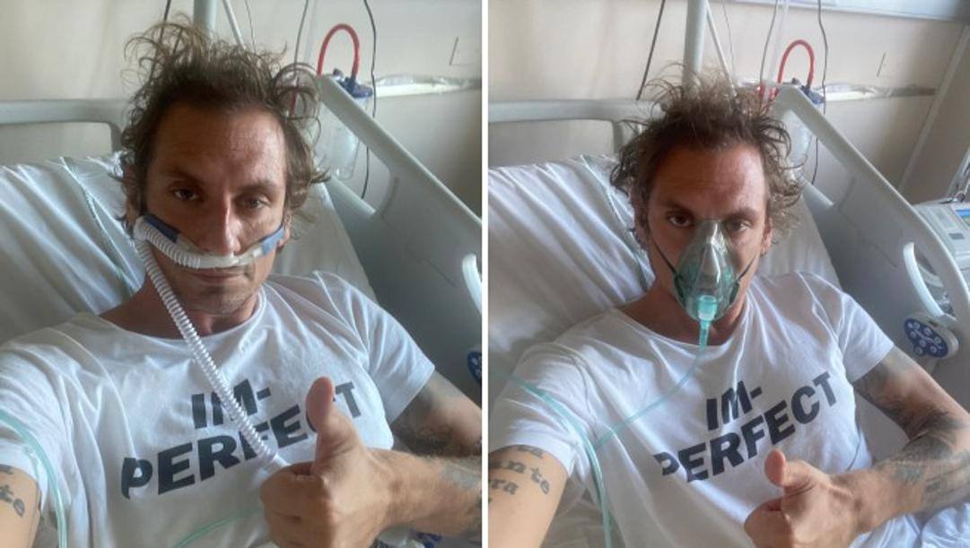 Filippo Pozzato, 40 anni, è ricoverato all'ospedale San Bortolo di Vicenza 