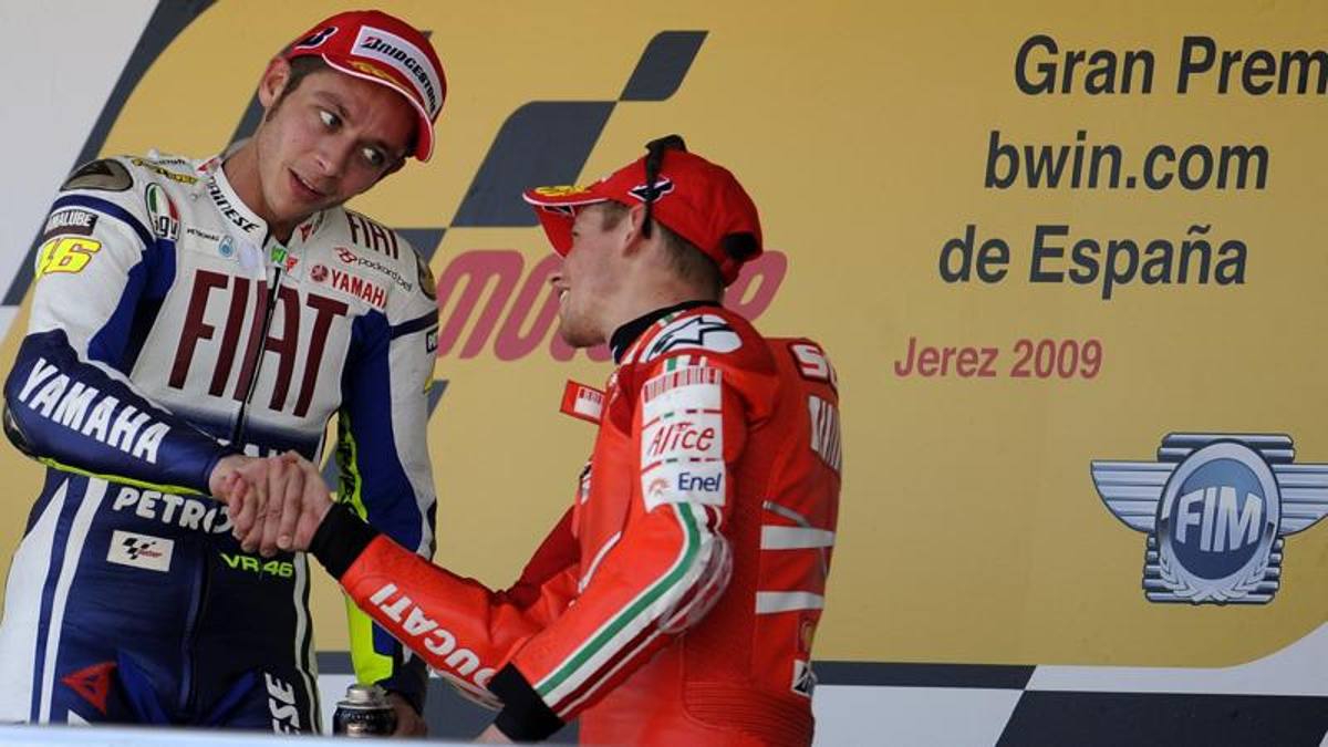 Rossi-Stoner, è pace! Quando i due giganti facevano tremare il Motomondiale