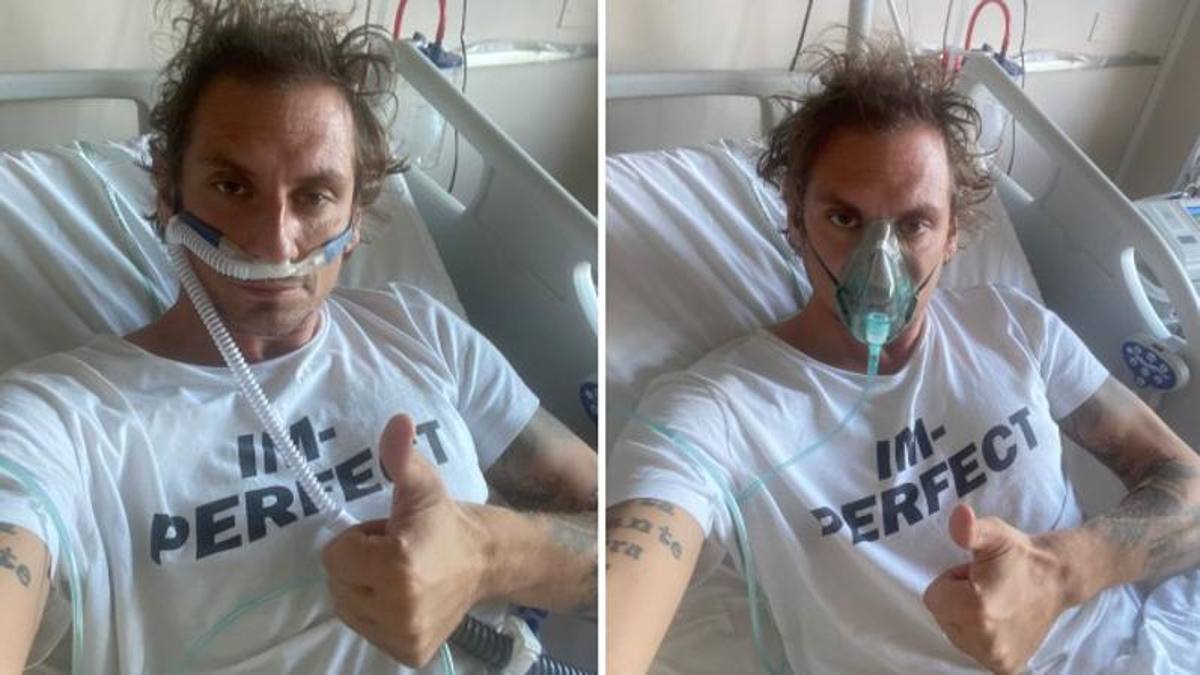 Pozzato dall'ospedale: “Sto meglio, mi hanno fatto alzare dal letto“