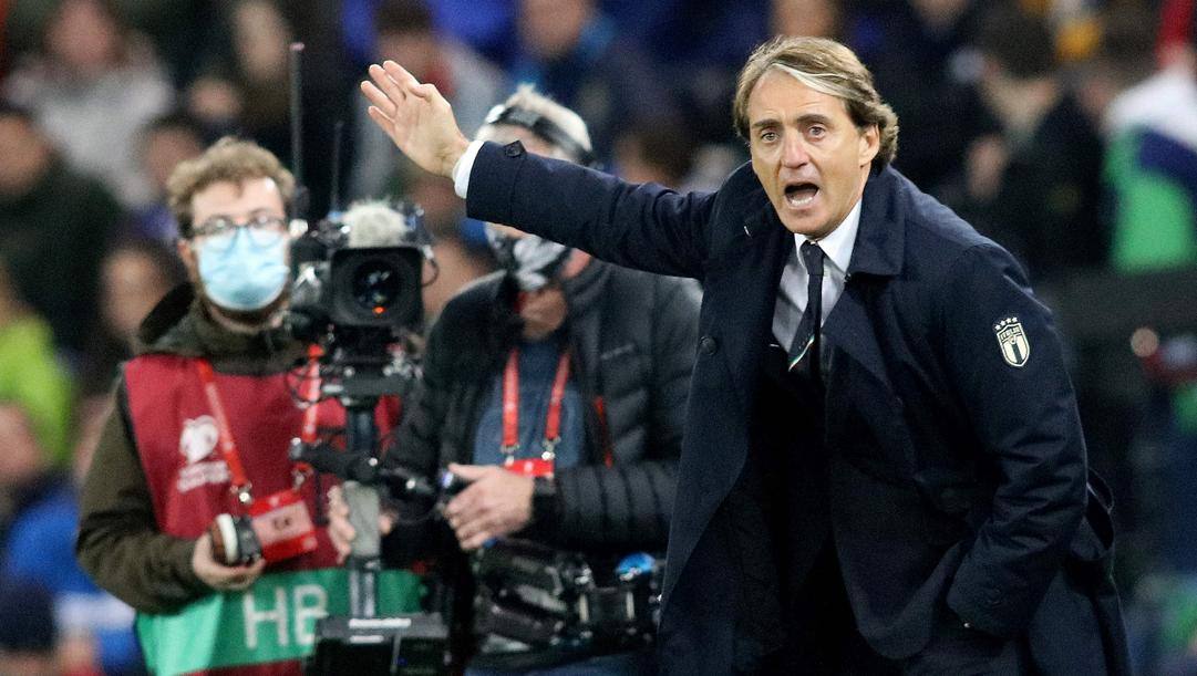 Roberto Mancini. Afp 