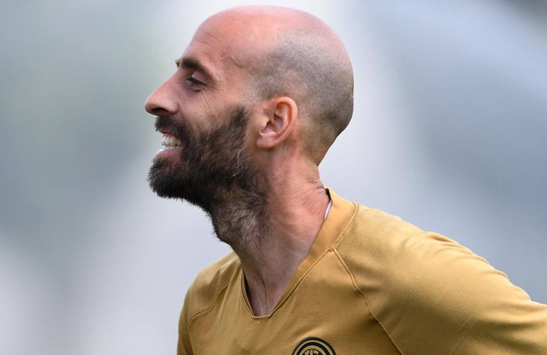 Borja Valero, 36 anni, calciatore spagnolo del Centro Storico Lebowski, ex Inter e Fiorentina. Getty Images 