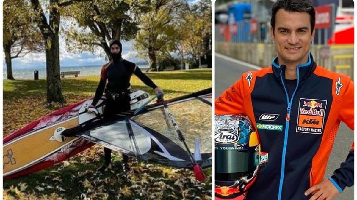 Pedrosa ancora sulla cresta dell'onda: l’ex MotoGP si dà al windsurf