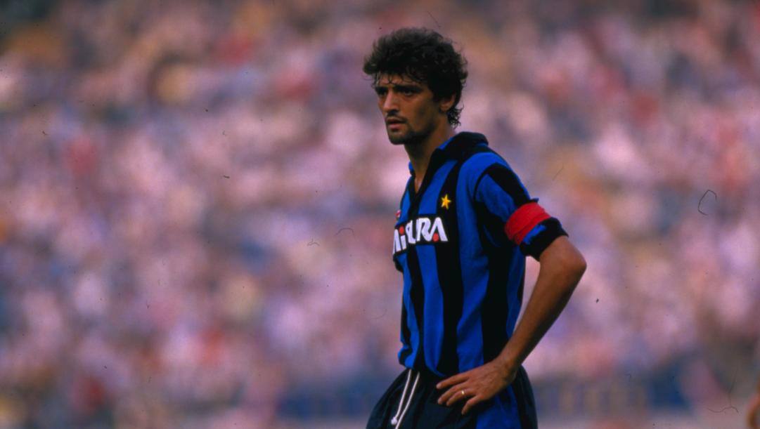 Alessandro Altobelli con la maglia dell'Inter. Lapresse 