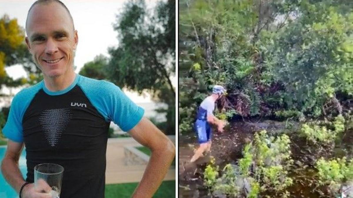 Froome, pedalata benefica in Florida. Ma che rischio con un alligatore!