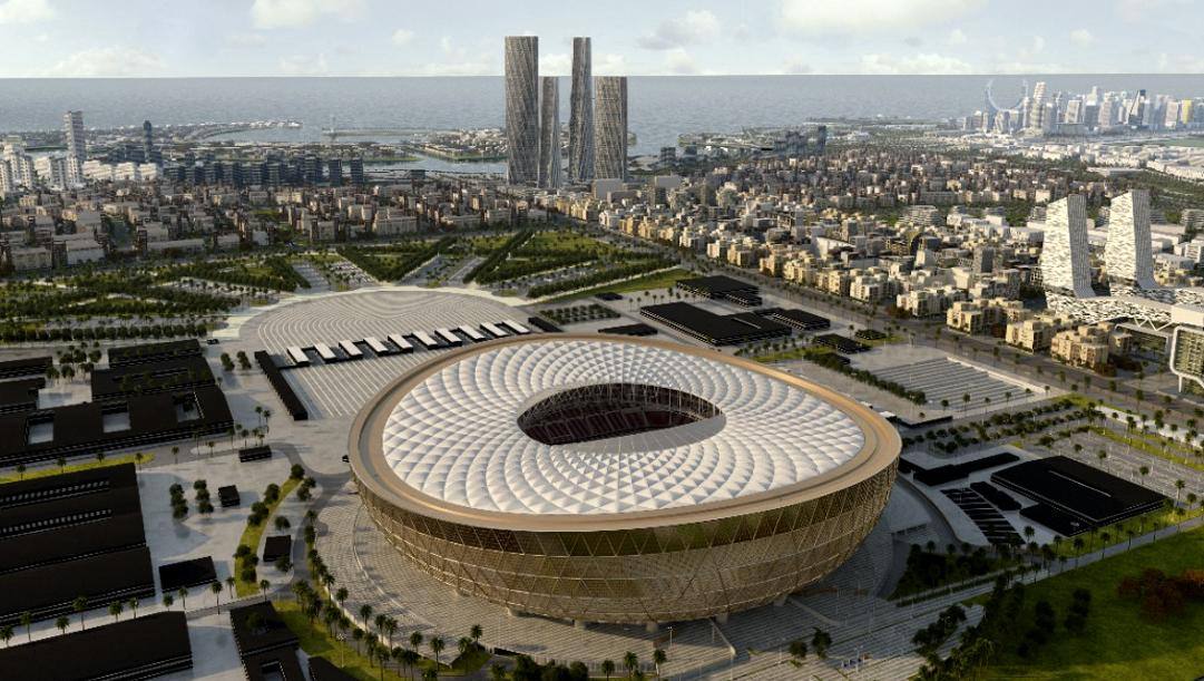 Il Lusail Stadium ospiterà la finale del Mondiale. Afp 