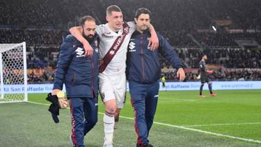 torino infortunio muscolare per belotti sara un lungo stop prima del rientro la gazzetta dello sport