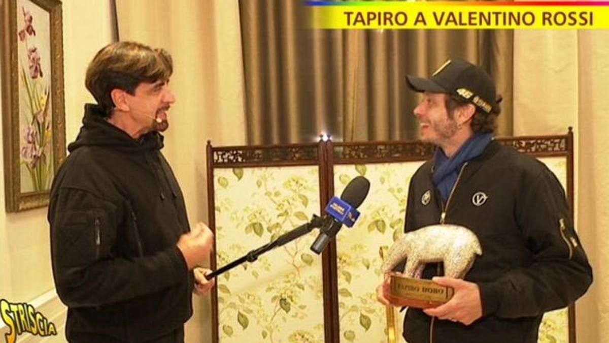Valentino Rossi, Tapiro speciale: “Però non vado in pensione“