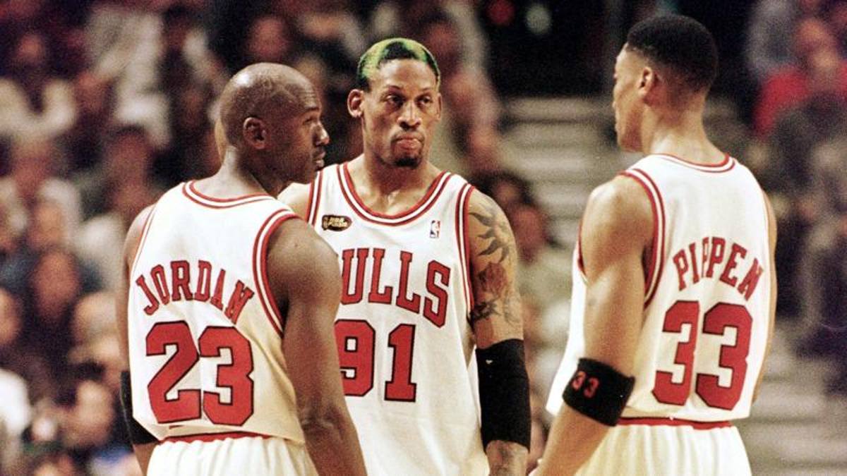 michael jordan pippen rodman