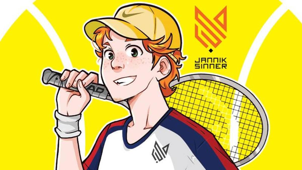 Jannik Sinner Becomes A Comic Here Is The Manual For Young Tennis Players Ruetir