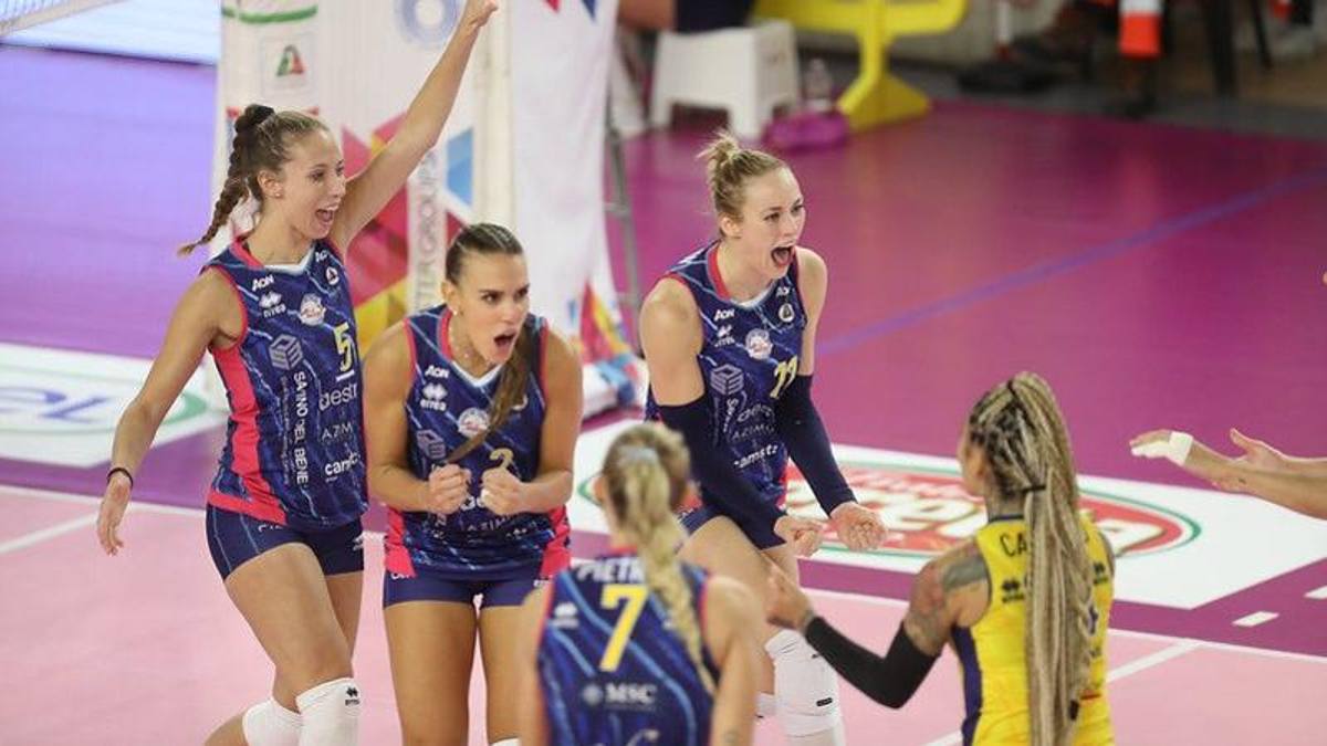 Serie A-1 donne: Scandicci travolge Novara, Busto ok