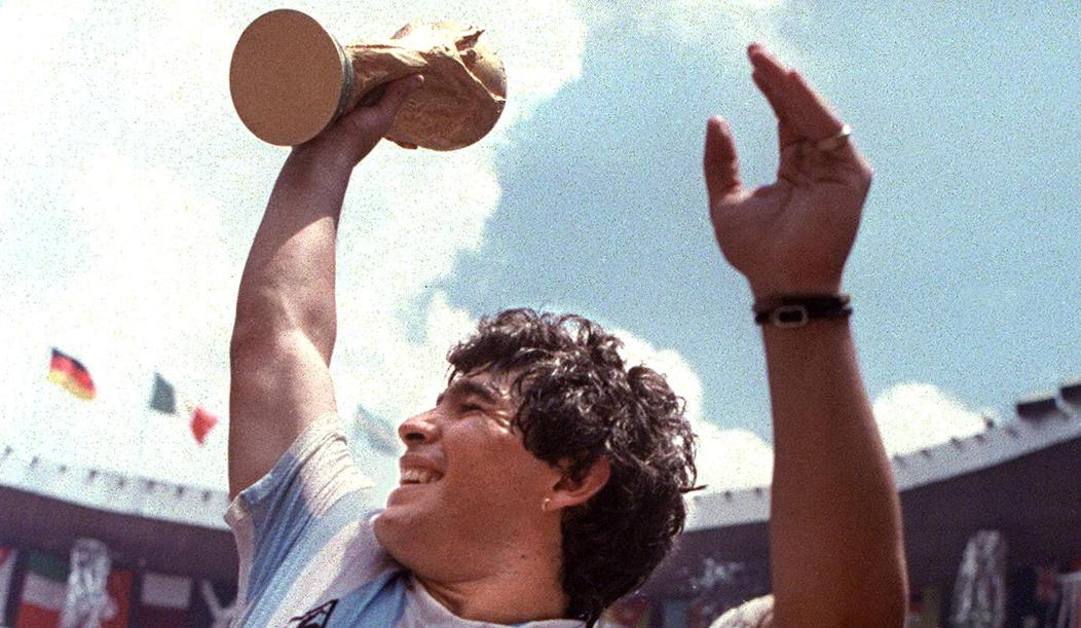 Diego Armando Maradona (1960-2020), campione del mondo in Messico nel 1986 AFP 