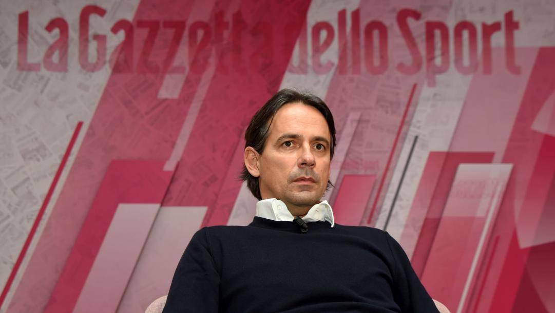 Simone Inzaghi, 45 anni, è alla prima stagione da tecnico dell'Inter. Bozzani 