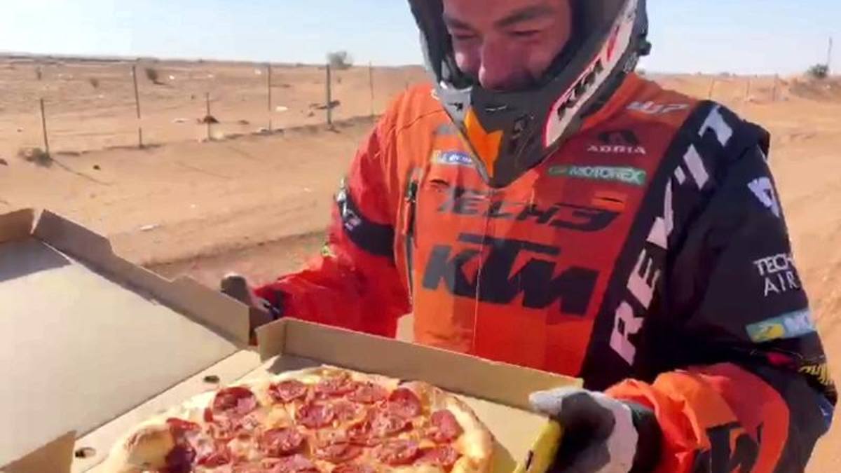 La felicità di Petrucci: “Una pizza me la merito“