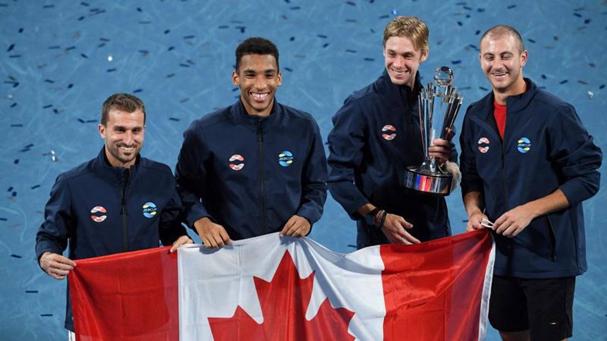 Canada wins ATP Cup.  Spain was defeated