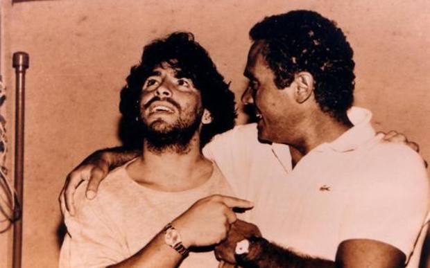 Gianni Di Marzio con Maradona 