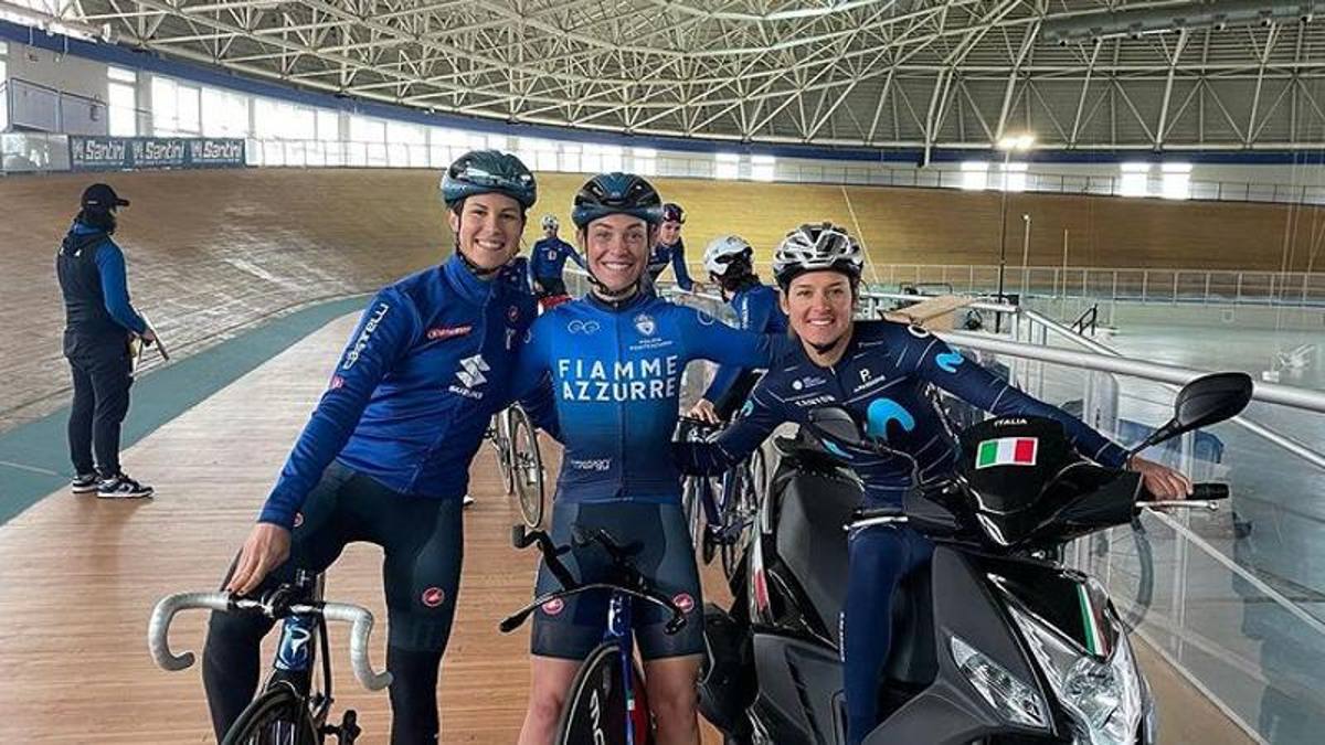 Azzurri in festa a Montichiari: riapre il velodromo dei trionfi