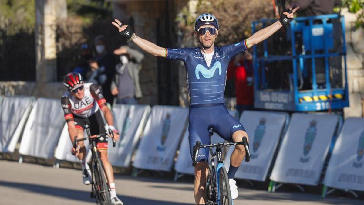 Valverde infinito, sa vincere anche a 41 anni: “Dedicato a Bernal”