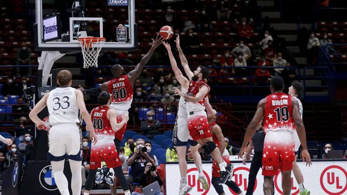 Milano doma la Fortitudo con Datome e Melli e resta in vetta