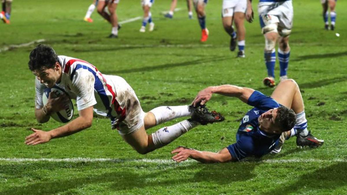 Under 20, l'Italia sbaglia e la Francia passa: 41-15