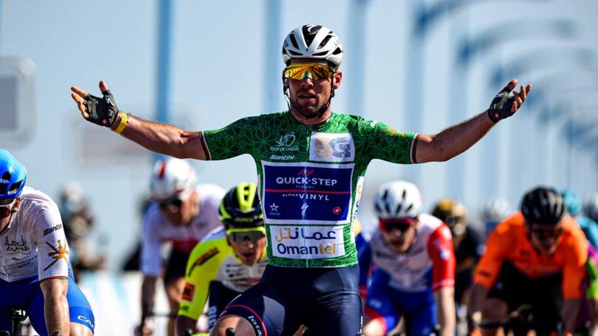 Cavendish, e sono 157! In Oman Mark è ancora sprint a 36 anni e mezzo