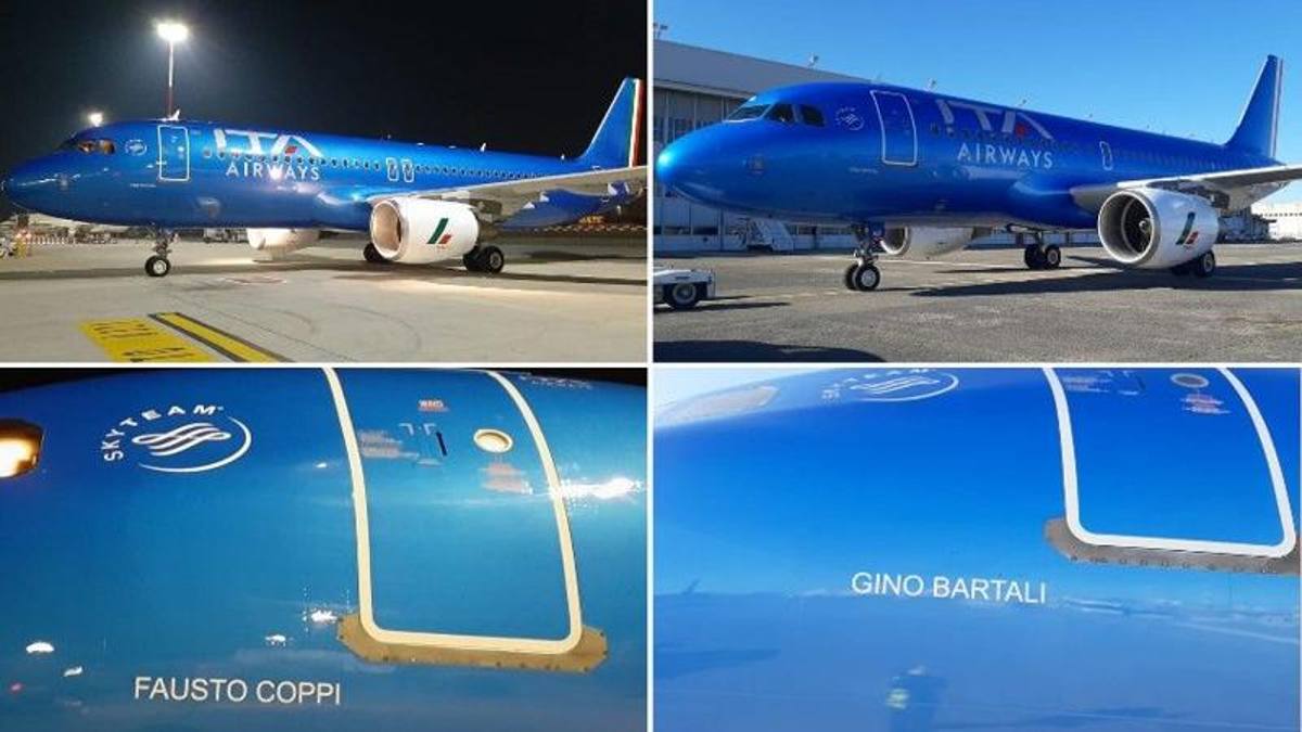 Nuovi aerei Ita Airways: adesso Coppi e Bartali si sfidano tra le nuvole