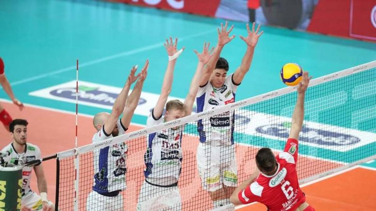 Superlega, Trento travolge Taranto e difende il terzo posto