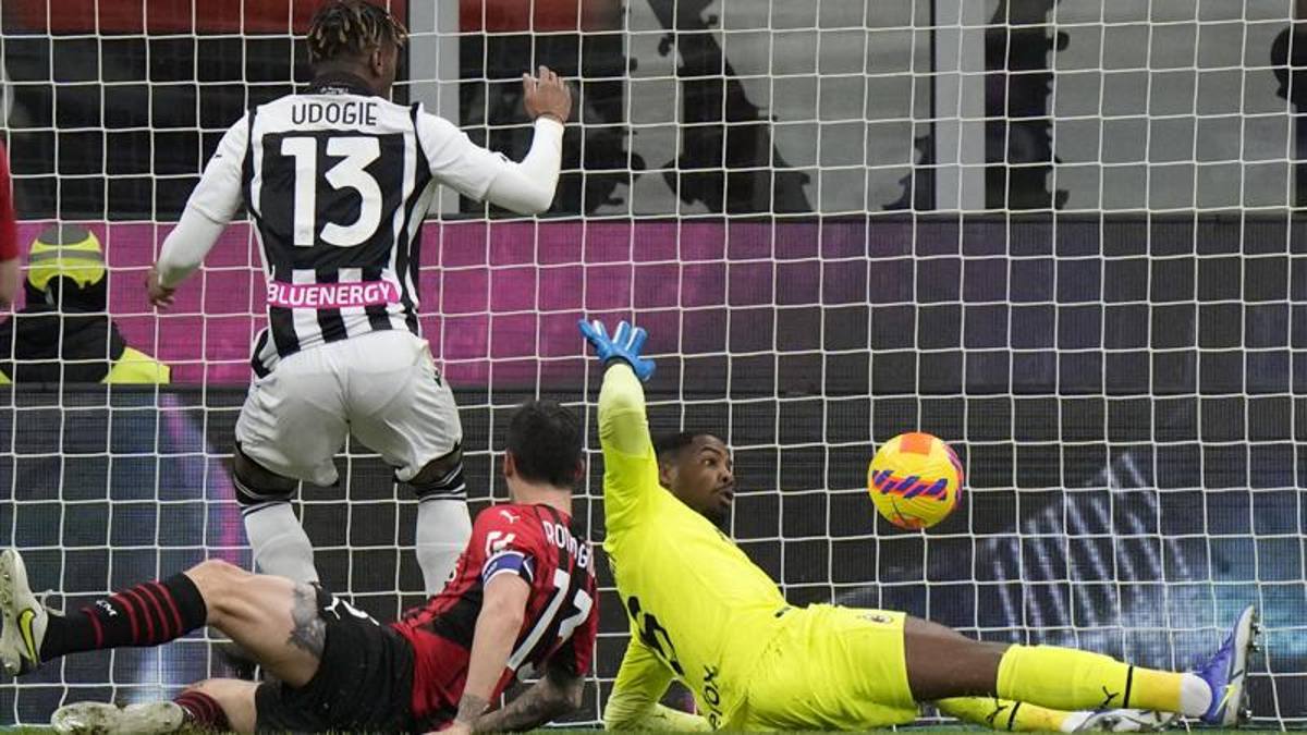 Milan-Udinese 1-1: Gol Di Leao E Udogie. I Friulani Pareggiano Col ...