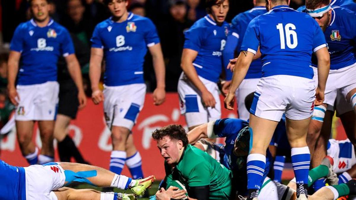 Sei Nazioni under 20: Italia troppo nervosa, l’Irlanda si impone 39-12