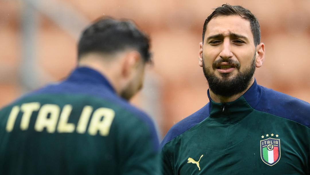 Gianluigi Donnarumma, 23 anni, portiere della Nazionale italiana. Afp 