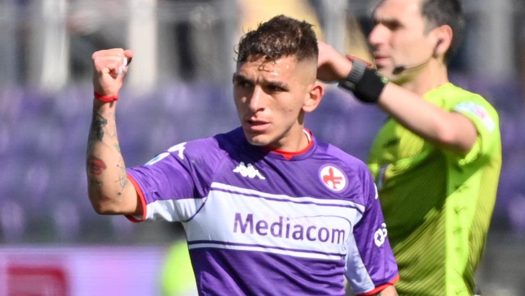 Lucas Torreira, autore del gol-vittoria. Lapresse 