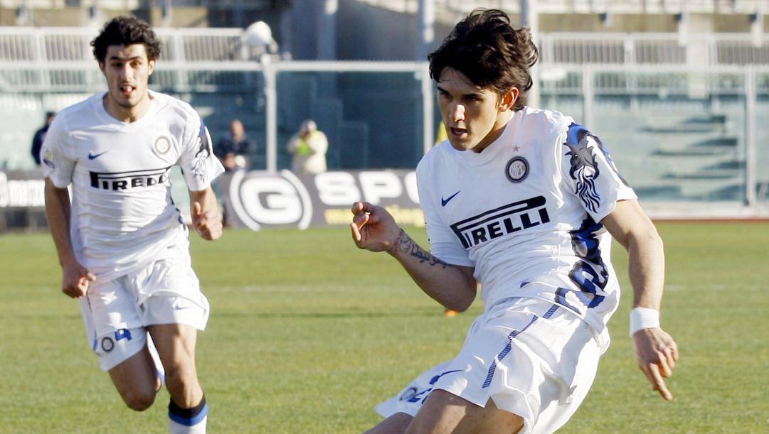 Simone Dell'Agnello ai tempi dell'Inter. Pegaso 