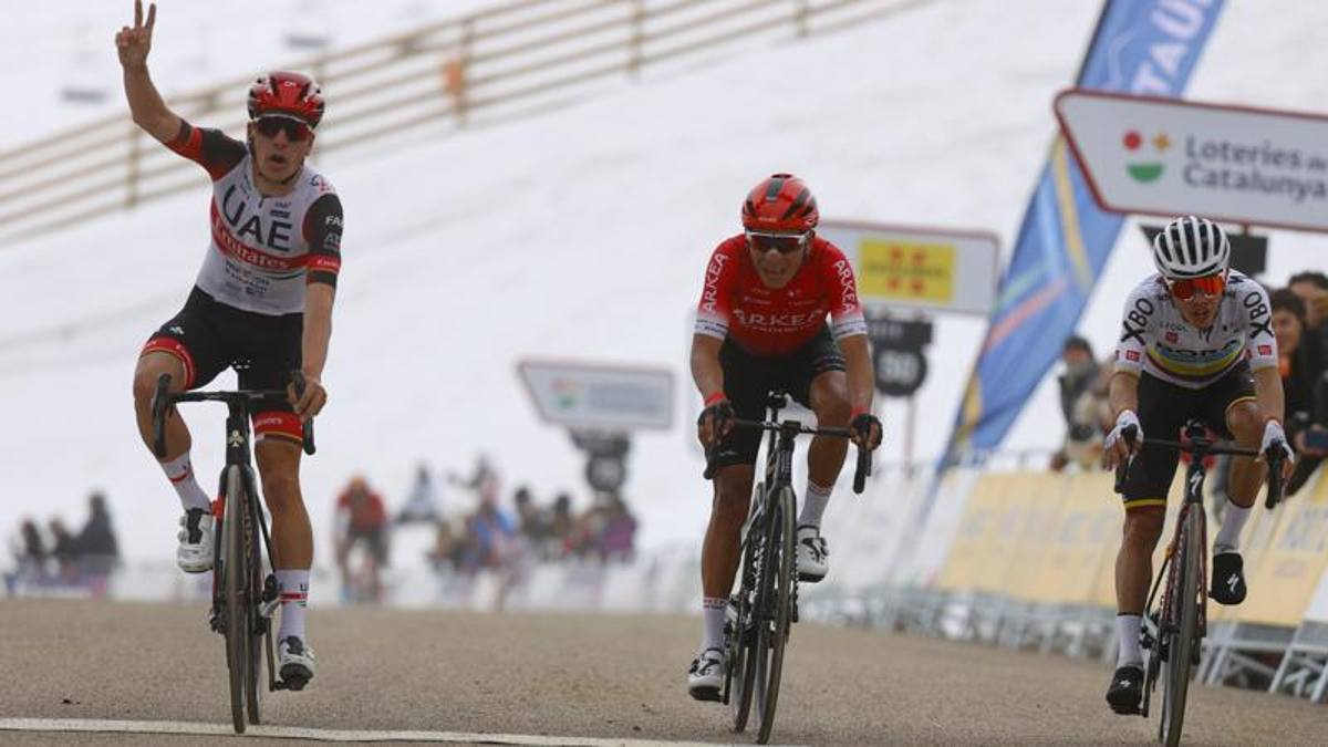 Giro di Catalogna: Almeida sorride in salita, Quintana nuovo leader