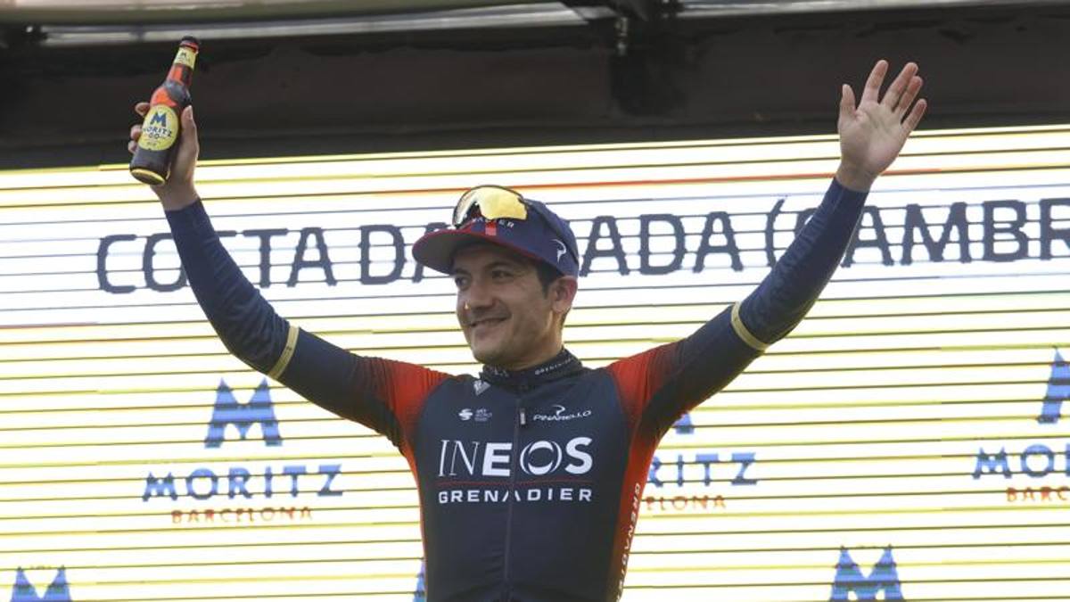 Catalogna, squillo di Carapaz. Al comando balza Higuita