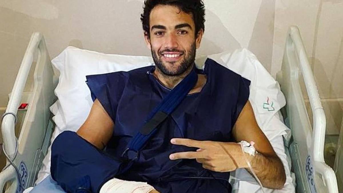 Berrettini underwent surgery on his right hand