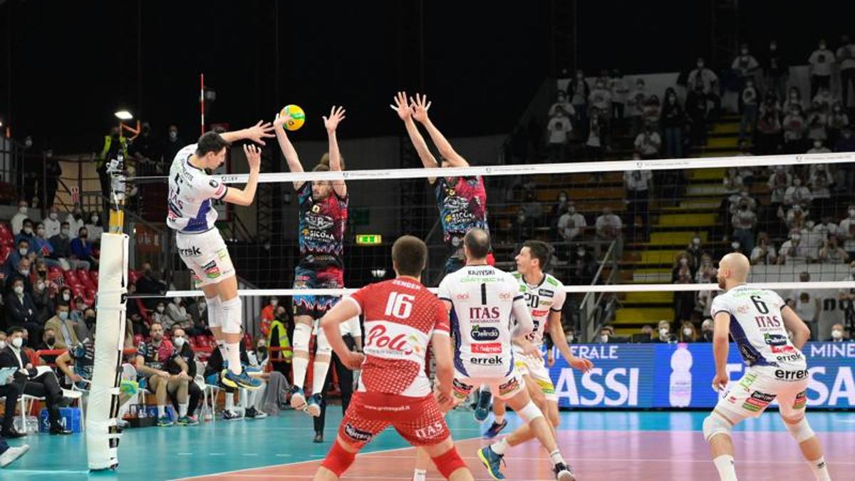 Champions: Trento passa a Perugia con super Michieletto